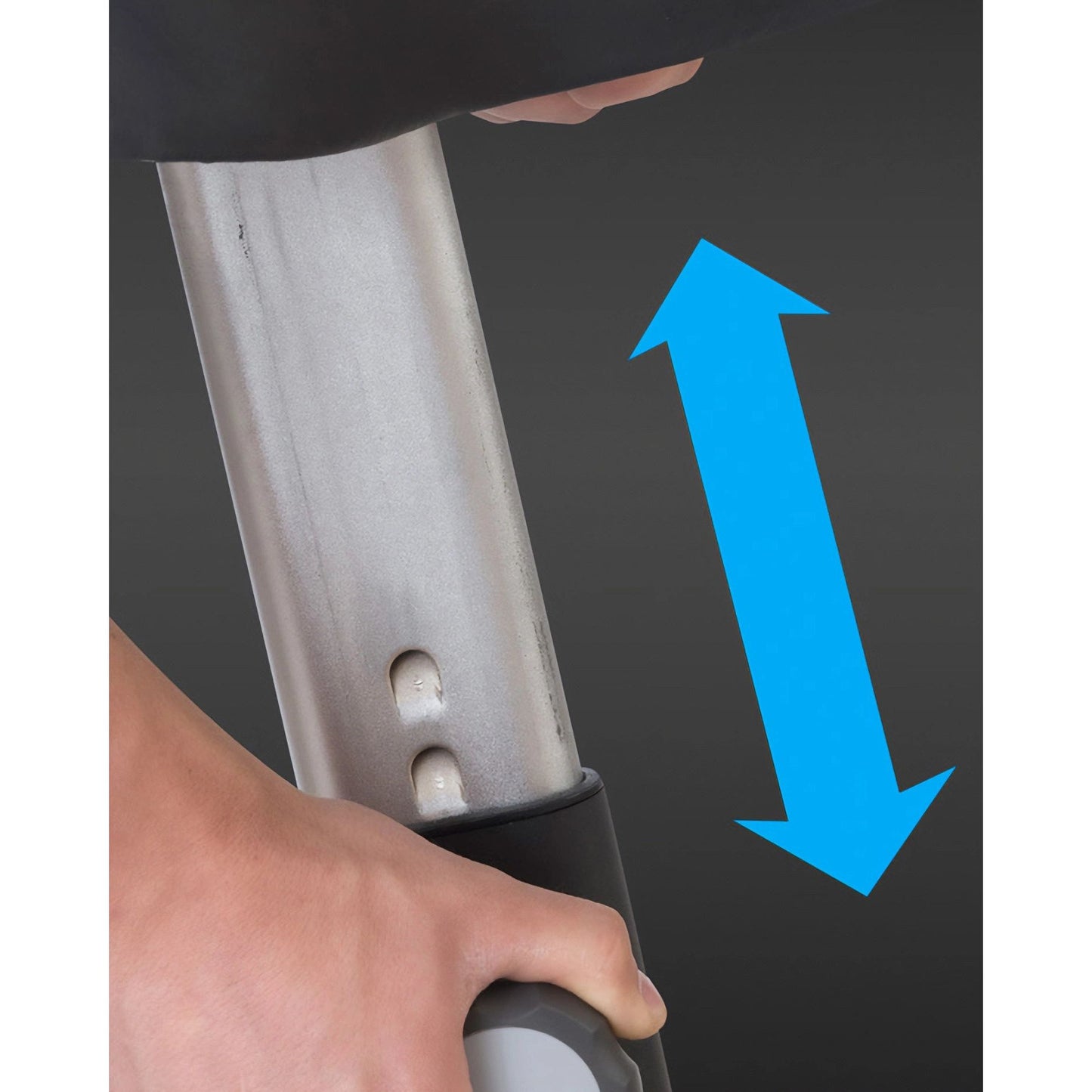 Gym Gear C98e Entertainment Upright Bike - QVEC